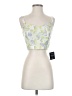 Lulus 100% Polyester Yellow Sleeveless Top Size S - photo 1