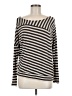 Heather by Bordeaux Stripes Gray Pullover Sweater One size - photo 1