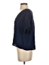 Madewell Blue Short Sleeve Blouse Size S - photo 5