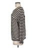 Heather by Bordeaux Stripes Gray Pullover Sweater One size - photo 5
