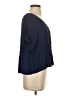 Madewell Blue Short Sleeve Blouse Size S - photo 4