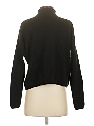 Aqua Cashmere Pullover Sweater (view 2)