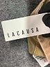 LACAUSA 100% Cotton Tan Cargo Pants Size 4 - photo 6