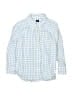 Baby Gap Checkered-gingham Blue Short Sleeve Button-Down Shirt Size 3T - photo 1