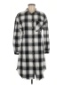 Dizzy Lizzy Black 3/4 Sleeve Button-Down Shirt Size M - photo 1