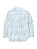 Baby Gap Checkered-gingham Blue Short Sleeve Button-Down Shirt Size 3T - photo 2