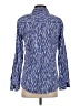 J. McLaughlin Blue Long Sleeve Button-Down Shirt Size XS - photo 2