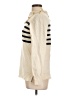 Tory Burch Stripes Ivory Turtleneck Sweater Size L - photo 5