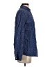 J. McLaughlin 100% Spandex Polka Dots Blue Long Sleeve Button-Down Shirt Size S - photo 4