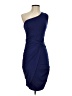 Shein Solid Blue Cocktail Dress Size S - photo 1