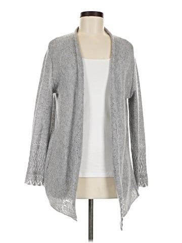 Velvet by Graham & Spencer Cashmere Cardigan (view 1)
