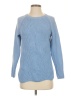 Talbots Chevron-herringbone Blue Pullover Sweater Size S - photo 1