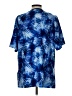 Lands' End Tie-dye Blue Short Sleeve Blouse Size 10 - photo 2