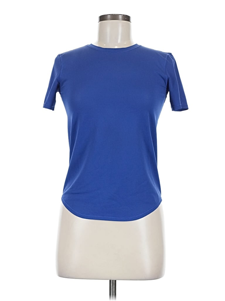 Pre-owned Lululemon Athletica Active T-shirt In Blue