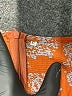 Unbranded Paisley Orange Romper Size XL - photo 4