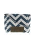 Assorted Brands Chevron-herringbone Blue Teal Crossbody Bag One size - photo 1