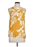 Old Navy 100% Rayon Yellow Sleeveless Blouse Size L - photo 1
