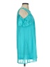 As U Wish 100% Polyester Solid Teal Casual Dress Size XS - photo 4
