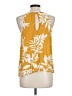 Old Navy 100% Rayon Yellow Sleeveless Blouse Size L - photo 2