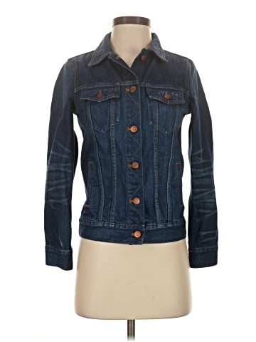 Madewell The Jean Jacket in Briarwood Wash (view 1)