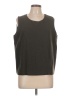 De Taille 100% Polyester Gray Sleeveless Top Size L - photo 1
