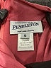 Pendleton 100% Polyester Burgundy Long Sleeve Blouse Size 10 - photo 7