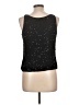 Talbots 100% Silk Black Sleeveless Top Size 10 - photo 2