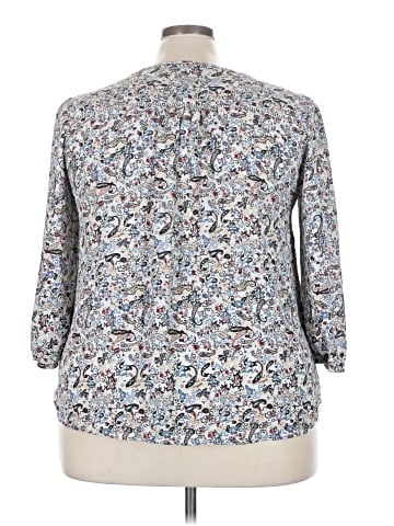 Collective Concepts 3/4 Sleeve Blouse (view 2)