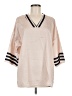 Unbranded 100% Polyester Tan 3/4 Sleeve T-Shirt Size M - photo 1