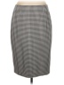 Jones Studio Houndstooth Gray Formal Skirt Size 8 - photo 1