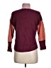 Time and Tru Color Block Pink Turtleneck Sweater Size M - photo 2