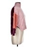 Time and Tru Color Block Pink Turtleneck Sweater Size M - photo 4