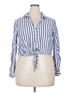 Forever 21 Plus Long Sleeve Blouse