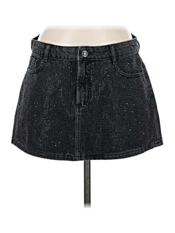 Stradivarius Denim Skirt (view 1)