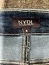 NYDJ Chevron-herringbone Blue Jeans Size 8 - photo 7