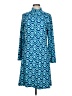 Barbara Gerwit Print Blue Casual Dress Size L - photo 1
