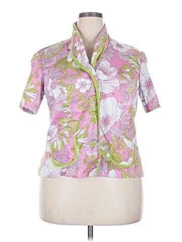 Sag Harbor Short Sleeve Blouse (view 1)