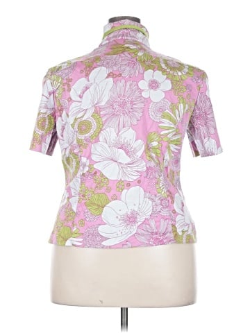 Sag Harbor Short Sleeve Blouse (view 2)