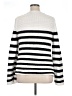 Everlane 100% Cotton Stripes White Turtleneck Sweater Size XL - photo 2