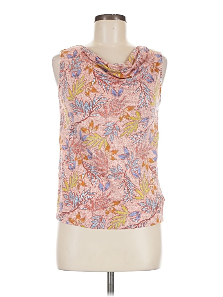 Pre-owned Nicole Miller Sleeveless T-shirt In Pink