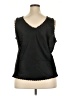 Maggie Lawrence 100% Polyester Black Sleeveless Blouse Size 2X - photo 2