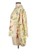 DR2 Floral Ivory 3/4 Sleeve Blouse Size M - photo 5