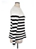 Everlane 100% Cotton Stripes White Turtleneck Sweater Size XL - photo 4