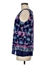 Rose + Olive 100% Polyester Blue Sleeveless Blouse Size M - photo 5