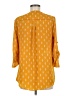 rue21 100% Polyester Yellow 3/4 Sleeve Blouse Size M - photo 2