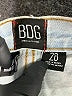 BDG Blue Denim Shorts Size 28 waist - photo 3