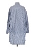 Zara Stripes Blue 3/4 Sleeve Button-Down Shirt Size S - photo 2