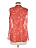 CAbi Red Sleeveless Blouse Size M - photo 2