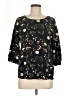 Emery Rose Black 3/4 Sleeve Blouse Size M - photo 1
