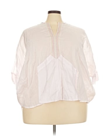Akemi + Kin 3/4 Sleeve Blouse (view 1)